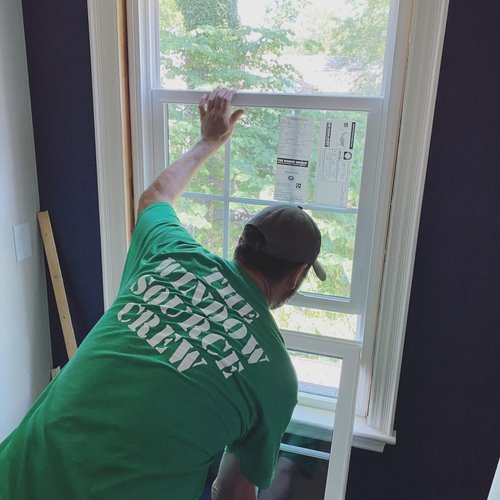 Double-hung window replacement in Paramus, NJ